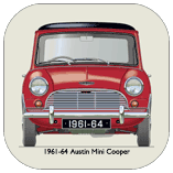 Austin Mini Cooper 1962-64 Coaster 1